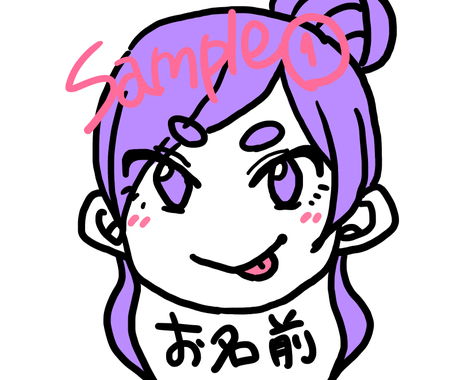 Snsなどのアイコン トプ画描きます ゆるーいかわいさ お届けします アイコン作成 ココナラ