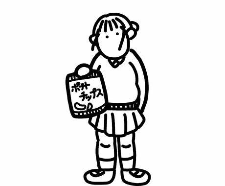 シュールなイラスト描きます シンプルだけどひと癖あるイラストどうですか アイコン作成 ココナラ