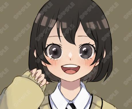 かわいい かっこいいアイコンまで幅広く描きます 綺麗な女性 渋いおじさまも好みに合わせます アイコン作成 ココナラ