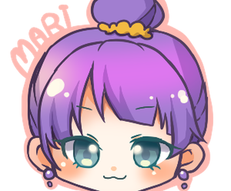 ワンコイン 簡単で可愛いアイコン制作します 最速1時間納品 アイコン作成 ココナラ