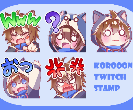 スタンプ制作します 静止画・アニメどちらにも対応します。 イメージ2