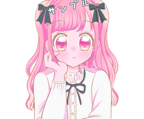女児アニメ 少女漫画風のアイコン描きます 女児アニメ 少女漫画タッチのアイコン描きます アイコン作成 ココナラ