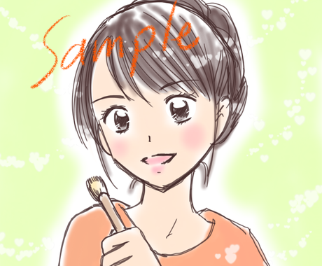 Sns投稿 アイコンなどに使えるイラスト描きます 明るく可愛い少女漫画風のイラストであなたの発信を彩ります イラスト作成 ココナラ
