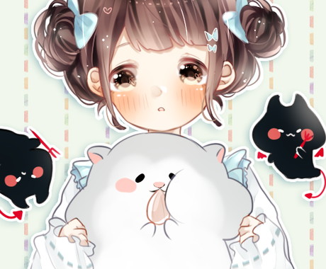 Sns用のアイコン ヘッダーお描きします Sns用アイコンヘッダーなどのイラスト制作いたします アイコン作成 ココナラ