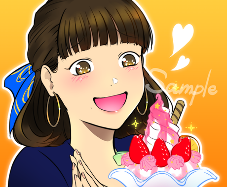 アイコン ヘッダー キャラ絵などを作成します 人目を惹くイラストや魅力的なキャラ絵を作成いたします アイコン作成 ココナラ