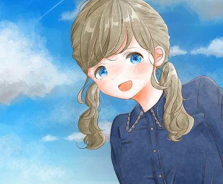 低コストで綺麗で可愛いイラスト提供します Sns 一枚絵 歌ってみた動画で使用するイラストお描きします アイコン作成 ココナラ