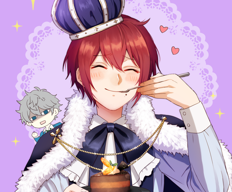 5000円より可愛い男の子のイラストを描きます アイコン 小説の表紙 挿し絵 版権物のイラスト イラスト作成 ココナラ