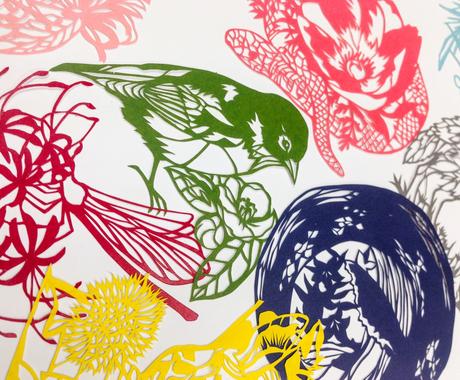 動物の切り絵を作成します 折り紙で動物の切り絵を作成いたします イラスト作成 ココナラ