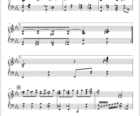 お好きな曲をjazzにアレンジした楽譜を作ります お好きな曲を おしゃれでかっこいいジャズにアレンジします 作曲 編曲 アレンジ ココナラ