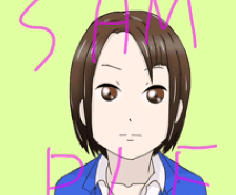 【キャンペーン値下げ中】GIFアニメ似顔絵を作成します！(サンプルをタッチ) ※納期指定不可 イメージ1