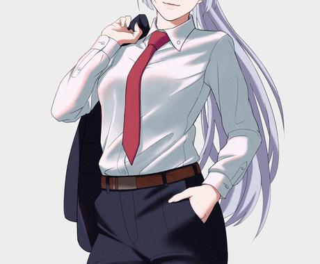 女の子の簡単なイラスト描きます クールな感じの子を描くのが得意です イラスト作成 ココナラ