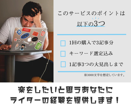 ブログ作成にお困りの方 見出しとタイトル考えます 現役webライターがseoを意識してkw込みでご提案 その他 ライティング 翻訳 ココナラ