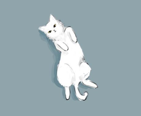 シンプルな猫のアイコンイラストを描きます アイコンに使えるシンプルな猫のアイコンを描きます ペットイラスト作成 ココナラ