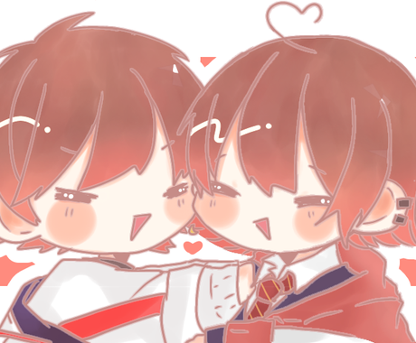 夢絵描きます 夢絵 カップルイラストかわいいゆるふわ風に描きます イラスト作成 ココナラ