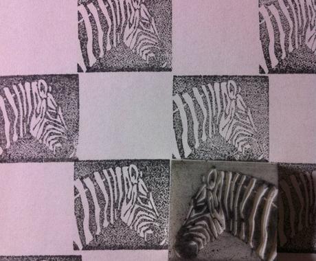 消しゴムはんこの図案を作ります モノクロのシンプルなイラストが必要な方へ その他 デザイン ココナラ