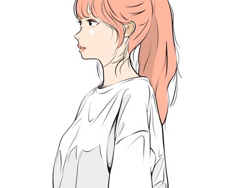 Sns用アイコンをお描きします 韓国風人物イラスト ファッションにもこだわって アイコン作成 ココナラ