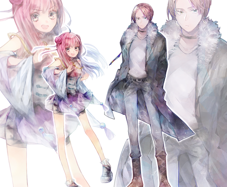 イラストオーダー承ります 透明感 幻想的なタッチで物語を表現します イラスト作成 ココナラ