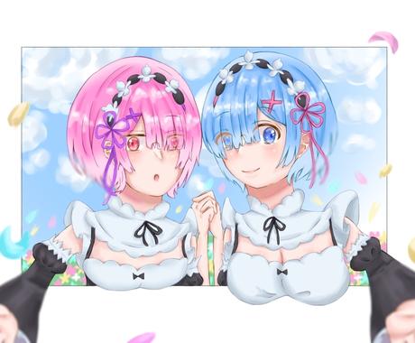 かわいい系のイラストをかきます アイコンやヘッダー 商用目的等 使用方法はご自由にどうぞ アイコン作成 ココナラ