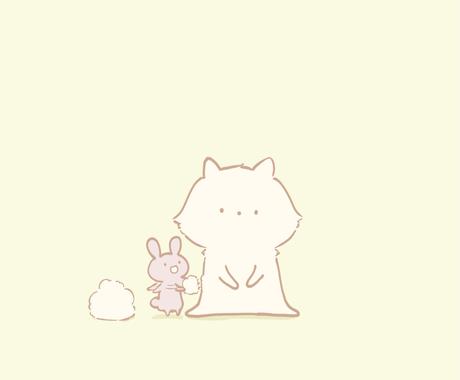商用利用ok ゆるい動物のイラストを描きます ゆるいイラストを貴方の希望に合わせて 動物以外もok イラスト作成 ココナラ