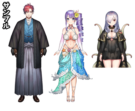 可愛いorカッコイイvtuberイラスト描きます 可愛いorカッコイイイラストでvtuberデビューしませんか キャラクター作成 ココナラ