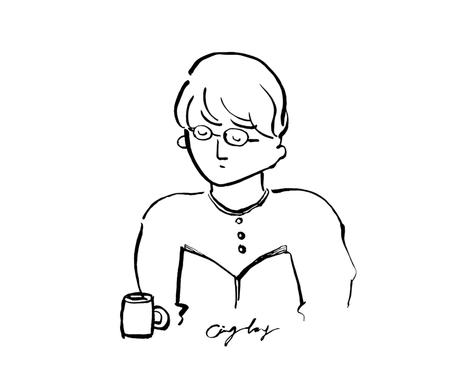 オシャレ 手描きロゴ イラスト付きロゴ 制作します 商業利用可 著作権譲渡します お店のロゴや美容室 結婚式など ロゴデザイン ココナラ