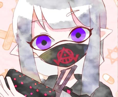 アイコン ヘッダー描きます スプラトゥーン イカちゃんタコちゃん描きます アイコン作成 ココナラ