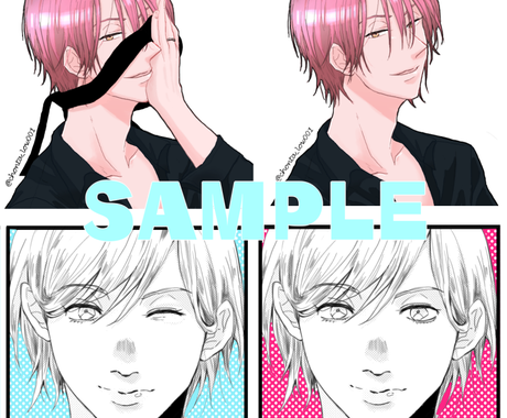 アイコンお描きします シンプルなかっこいい系 大人系が得意です アイコン作成 ココナラ
