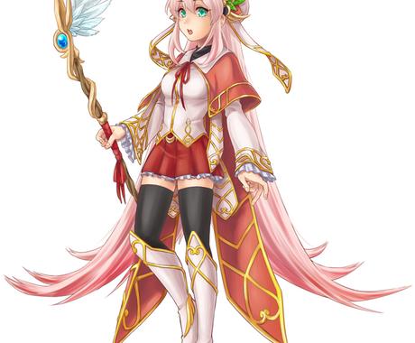 あなたのオリジナルキャラクターイラスト製作致します Trpg Pbw 定期ゲーム等のイラストを作成致します キャラクター作成 ココナラ