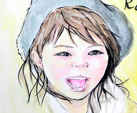 1日仕上げ 早描きでも素敵な似顔絵ができます お急ぎの方は是非 プレゼントに最適です 似顔絵作成 ココナラ