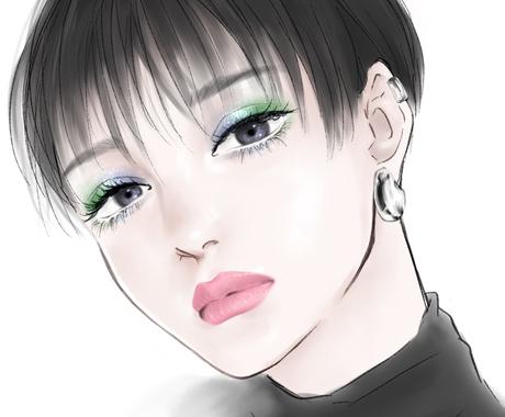 商用可 目力があるおしゃれなイラストを描きます ファッション コスメなど あなたのおしゃれをイラストで イラスト作成 ココナラ