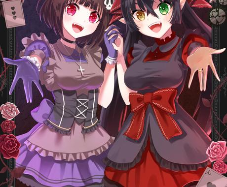 商用ok クオリティの高いイラストを丁寧に描きます 絵の綺麗さを求める人向け 企業案件経験あり イラスト作成 ココナラ