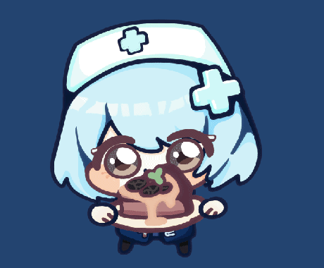 ちびイラスト＋まらんまらんリギング制作いたします ふわっとした子に命を吹き込む！配信に映えるループアニメ制作 イメージ2