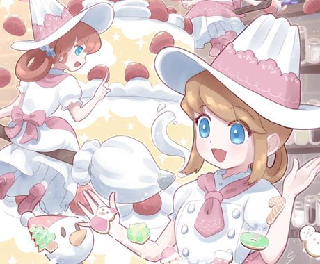 キャラクターの立ち絵 背景付き一枚絵を描きます ふんわか可愛い 物語が伝わるイラストを制作します イラスト作成 ココナラ キャラクターの立ち絵 背景付き一枚絵を描きます ふんわか可愛い 物語が伝わるイラストを制作します イラスト作成 ココナラ