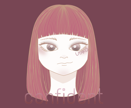 原宿系 ポップ 派手で目立つ女の子描きます 似顔絵 アイコン イラスト グッズ 挿し絵 ポスター等 イラスト作成 ココナラ