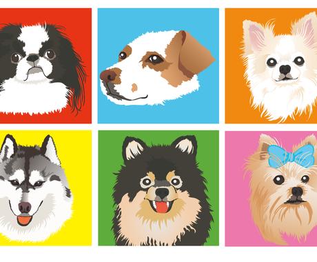 おしゃれで可愛いペット似顔絵を描きます Snsアイコンやグッズに おしゃれな背景を制作します ペットイラスト作成 ココナラ