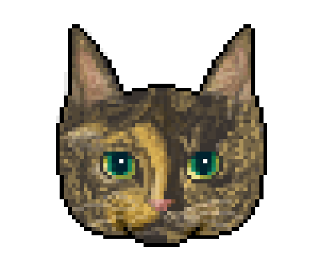 ペットの写真からドット絵アイコンを作成します 獣医師レーターが描く動物専門ピクセルアート イメージ2