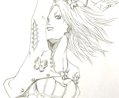 個性的でカッコイイアナログ 鉛筆画 挿し絵描きます オリジナルのイラスト で出版物をグレードアップしてみては イラスト作成 ココナラ
