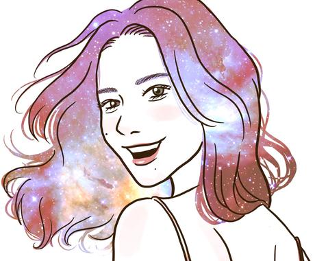 お洒落なsnsアイコンの似顔絵描きます プロの画家が作るオシャレでかわいいアイコン アイコン作成 ココナラ