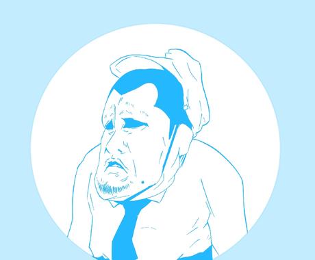 個性的でポップな似顔絵描きます モアイ チックな個性バツグンの似顔絵描きます 商用ok 似顔絵作成 ココナラ