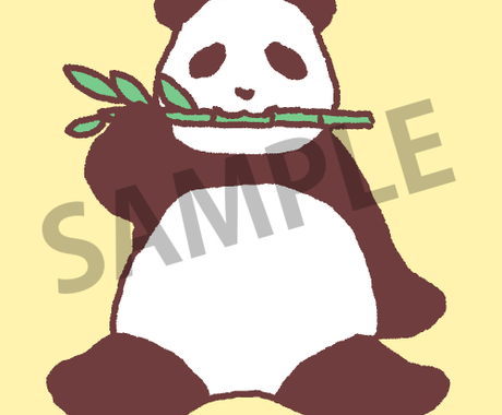 シンプルでかわいい動物アイコンを制作します Snsで癒しのアイコンにしよう アイコン作成 ココナラ