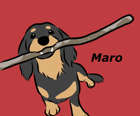 愛犬をスタイリッシュなイラストで描きます かっこいい雰囲気でイラストを描きます 似顔絵作成 ココナラ