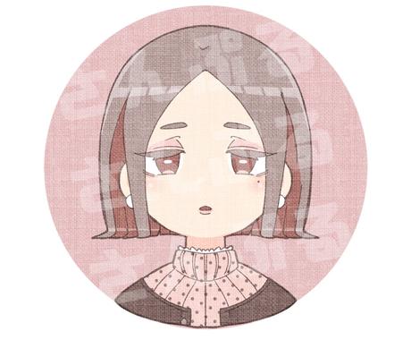 Snsアイコン向けにキャライラスト描きます 可愛い女の子や男の子の正面バストアップイラスト アイコン作成 ココナラ