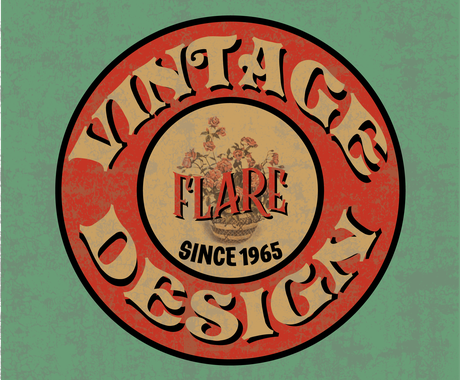 アメリカヴィンテージやレトロなロゴデザインをします アメリカのヴィンテージな雰囲気が好きでたまらない方へ ロゴデザイン ココナラ