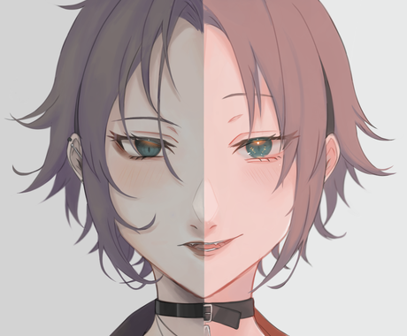 イラスト作成します アニメ塗りで可愛いバストアップイラストを描きます イラスト作成 ココナラ