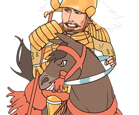 歴史上の人物をデフォルメして描きます アイコン 挿絵 ロゴなどにどうぞ イラスト作成 ココナラ