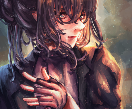 美人な女性 男性描きます 厚塗り風な可愛いカッコいいイラストをアイコンにしたい方に アイコン作成 ココナラ