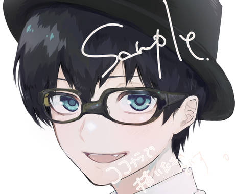 光を取り入れたイラストを描きます 似顔絵 創作 二次創作 対応できます イラスト作成 ココナラ