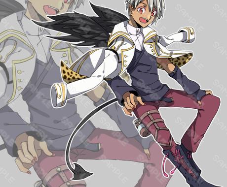 Trpg フリーゲーム向け男女の立ち絵お描きします キャラクターデザイン キャラシート制作も承ります キャラクター作成 ココナラ