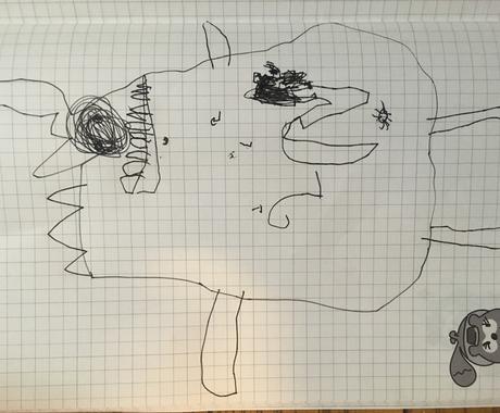 お子様の可愛い落書きを加工しプリントして送ります お子様が描いた絵を捨てるのがもったえないなぁと感じている方へ 写真の編集 加工 ココナラ