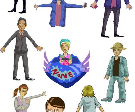 誰でも喋るオリジナルキャラクターアニメにします イベント 思い出づくり アニメの世界に入りたい方など キャラクター作成 ココナラ